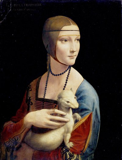 A senhora com um arminho de Leonardo da Vinci